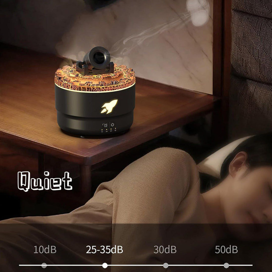 Cosmic cannon aroma humidifier